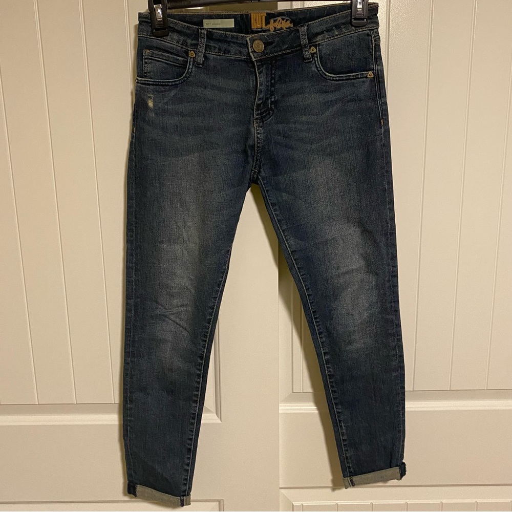 KUT from the Kloth Katy Boyfriend Jeans - Size 0